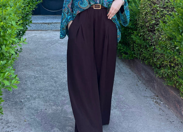 Pantalon Marron