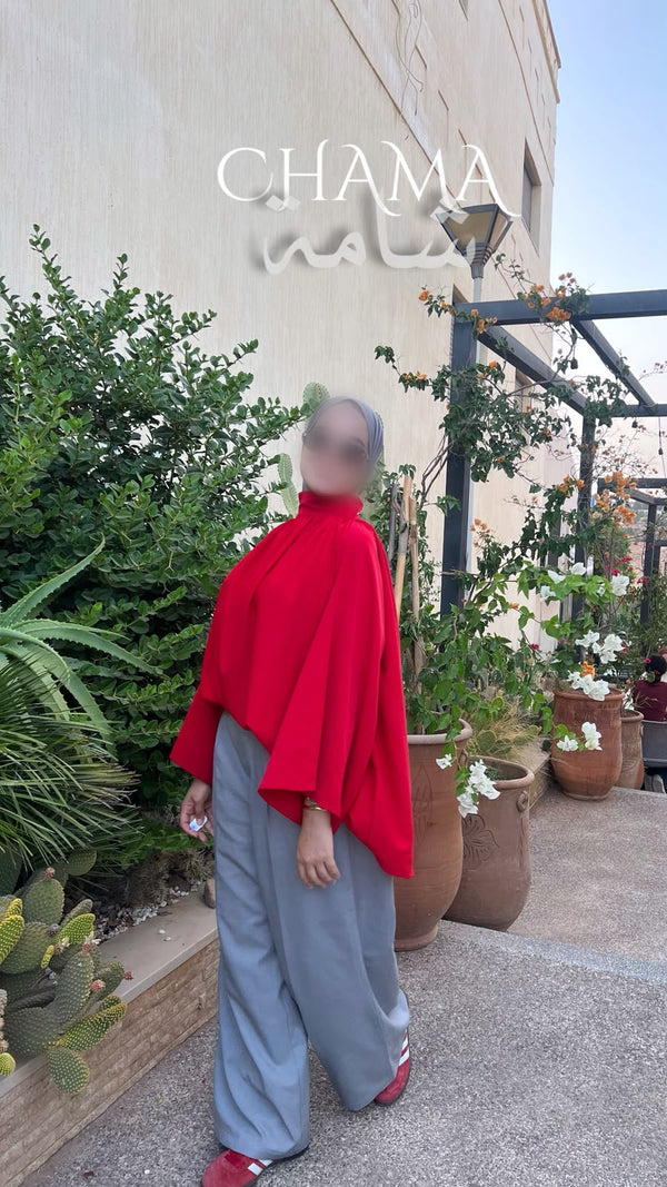 chemise rouge